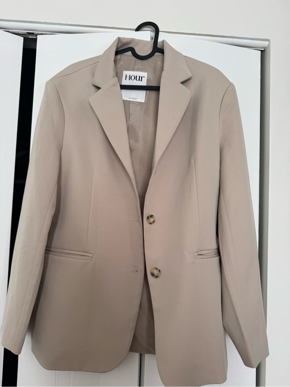 Taupe Tailored Blazer